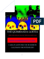 The Quimbanda Goetia Spells Rituals