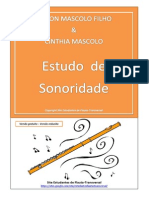 Estudo de Sonoridade. Nilson Mascolo & Cinthia Mascolo - Versão gratuita - rev2