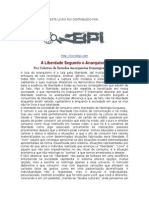 A Liberdade Segundo o Anarquismo Coletivo de Estudos Anarquistas Domingos Passos BPI