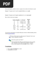 Surds: Conclusion