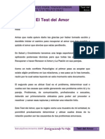 El Test Del Amor PDF