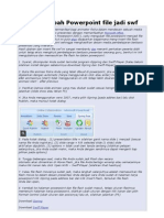 Tips Merubah Power Point File Jadi SWF