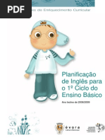 Planificação de Inglês