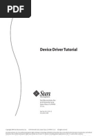 Device Driver Tutorial-SUN