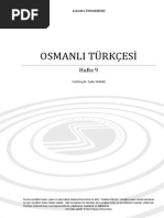 OSMANLI TÜRKÇESİ-9.hafta