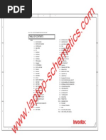 Inventec Laptop Motherboard Schematic Diagram