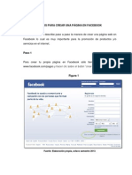 PASOS PARA CREAR UNA PÁGINA EN FACEBOOK