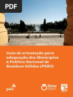 Guia de orientação para adequação dos municipios a politica nacional de residuos solidos( pnrs)