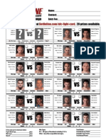 Ufc 102 Fight Card