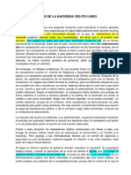 Caso de La Hacienda Cielito Lindo