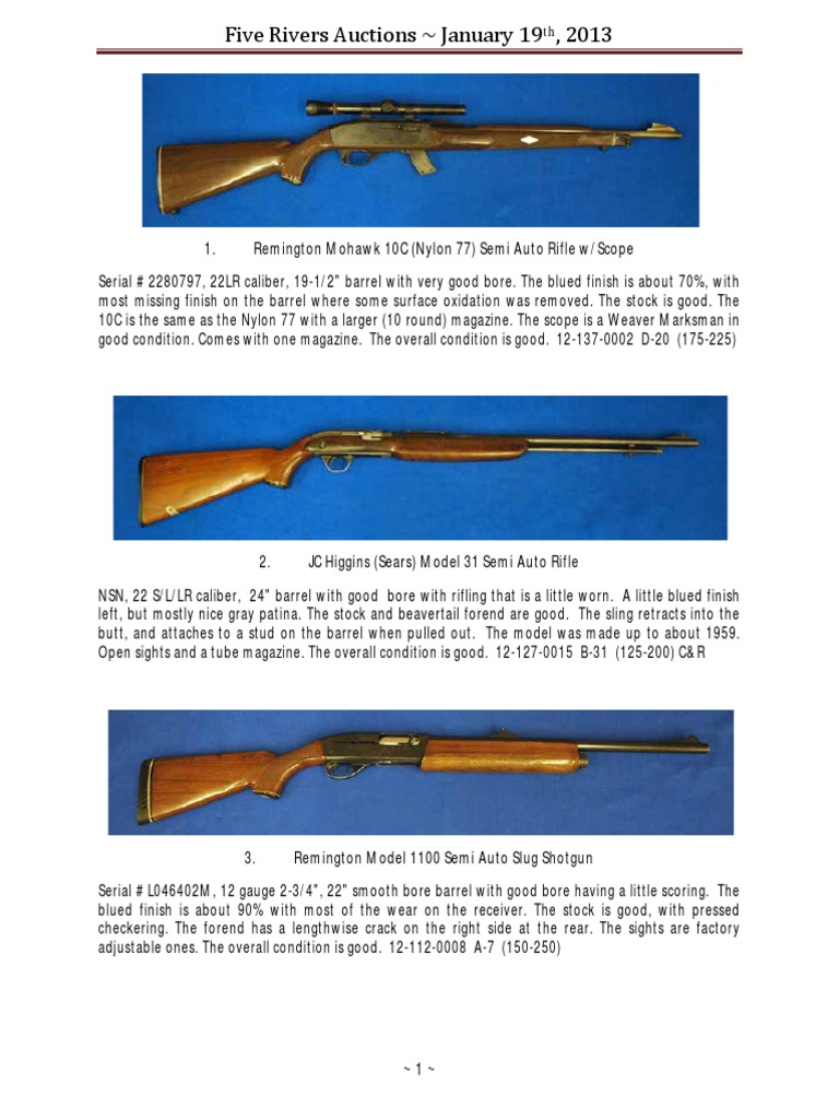 Remington Model 1100 Shotgun Field Service & Repair Manual - Gunsmith Guide #28-882468