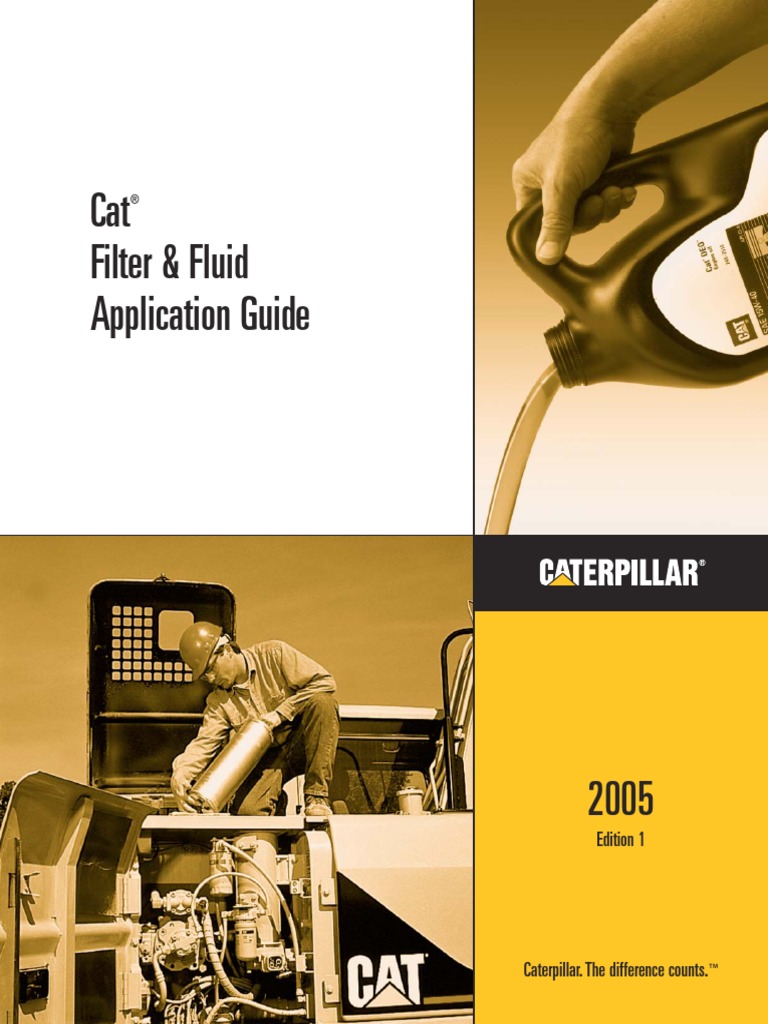 Guia de Aplicacion de Filtros y Fluidos Caterpillar | PDF