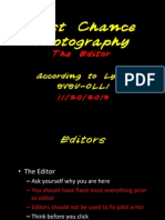 last chance photography - the editor 1