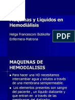 Maquinas y Liquidos en Hemodialisis