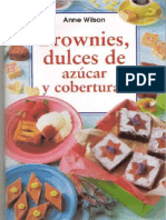 Wolson, Anne - Brownies, dulces de azúcar y coberturas