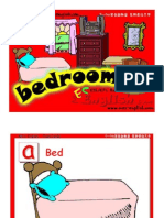 Bedroom Flashcard
