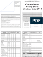Christmas Order 2013