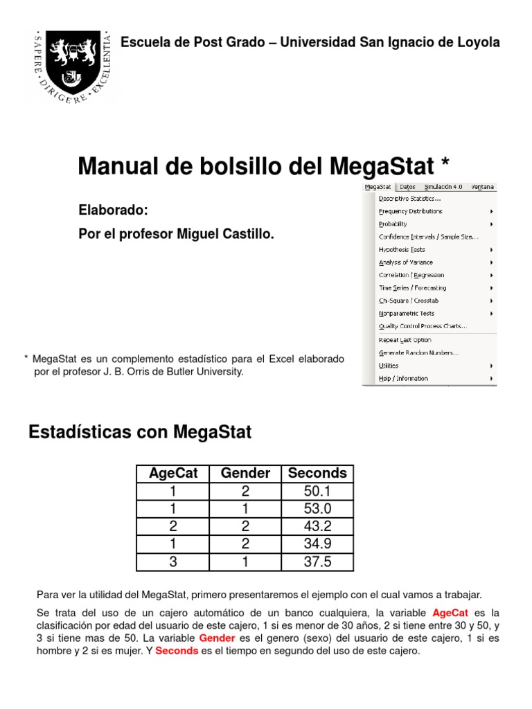 Megastat