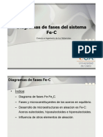 Diagramas de Fases Del Sistema Fe-C