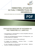 Las Vias Terrestres, Situacion Actual y Perspectivas de Desarrollo r1