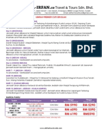 Pakej Umrah 2014 (Itinerary) PDF