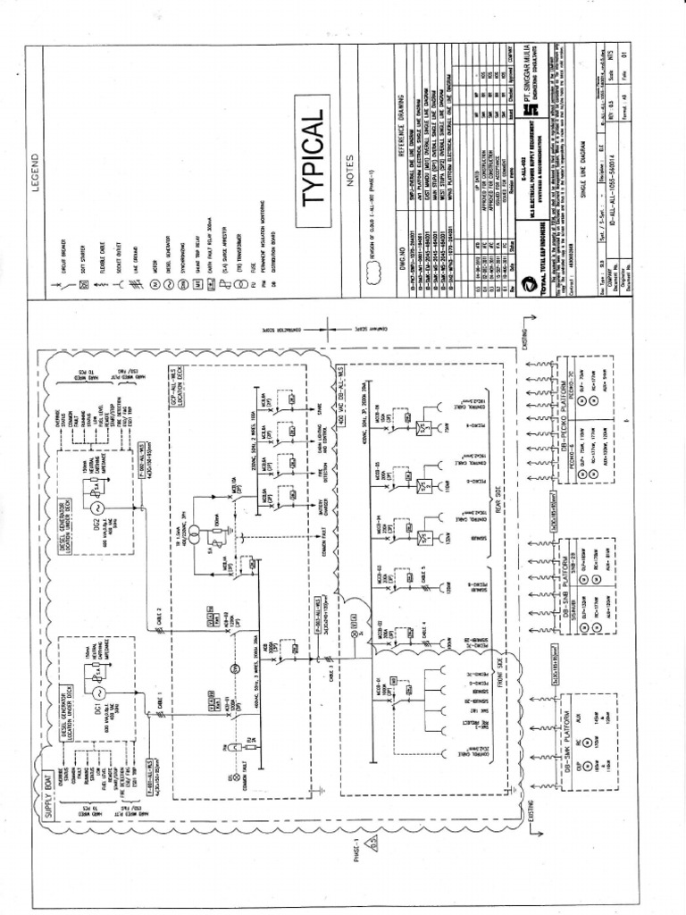 Single Line Diagram | PDF | Science & Mathematics | Computers