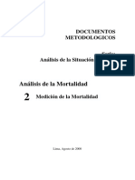 Analisis de La Mortalidad