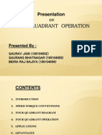 Four Quadrant Operation: Presentation