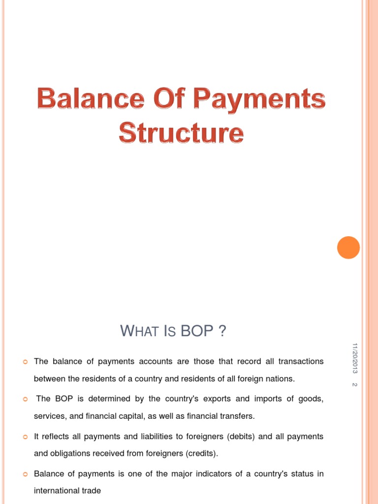 Bop India | PDF | Current Account | Balance Of Payments