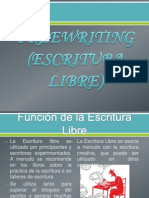 Escritura Libre y Lluvia de Ideas