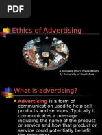 Advertising and Ethics