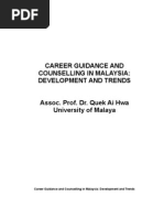 Career Guidance and Counselling in Malaysia