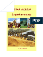 Cesar Vallejo La Piedra Cansada