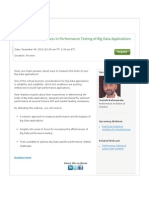 Webinar- Keys to Success in Performance Testing of Big Data Applications