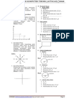 MODUL BELAJAR TEKNIK (AUTOCAD) 2010