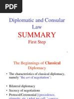 Diplomatic and Consular Law PART TWO