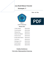 Laporan Hasil Diskusi Tutorial Kelompok 5: Tutor: Dr. Nira