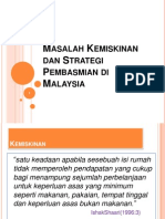 6 - Masalah Kemiskinan Dan Strategi Pembasmian Di Malaysia