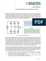 Harmonics and Noise in Photovoltaic (PV) Inverter and The Mitigation Strategies