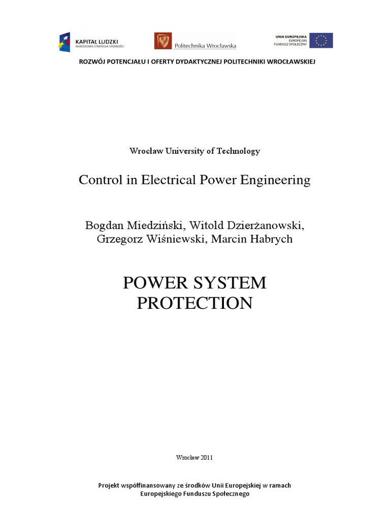06 Power System Protection PDF Transformer Relay