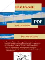Database Concepts Data Warehousing