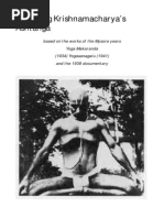 Exploring Krishnamacharya Ashtanga (Expanded) 