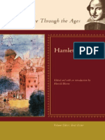 Harold Bloom, Brett Foster Hamlet Blooms Shakespeare Through The Ages 2008
