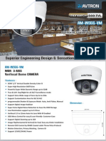 Avtron Varifocal Dome Camera AM-W566-VM