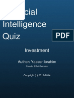 Financial Intelligence Quiz