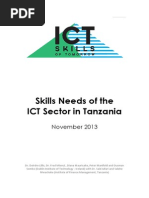 Skills Needs For The ICT Sector in Tanzania - PR