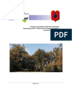 Program Upravljanja Zasticenim Podrucjem Spomenik Prirode Stabla Hrasta Luznjaka Na Palicu Za Period 2013-2014 Godine