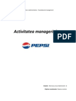 78427664 Proiect Management Pepsi