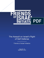 The Assault on Israel’s Right of Self Defense