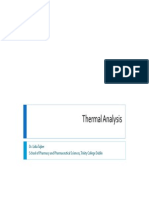 Thermal Analysis